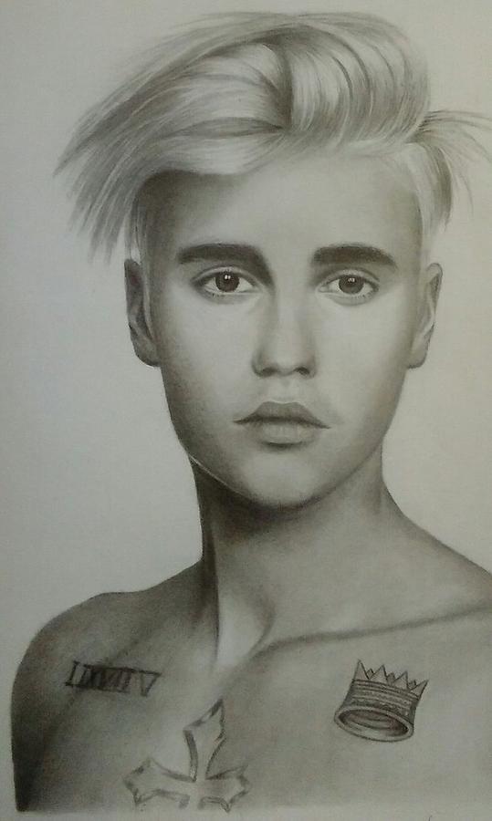 Attempt to Draw Justin Bieber by LemonWizard on DeviantArt