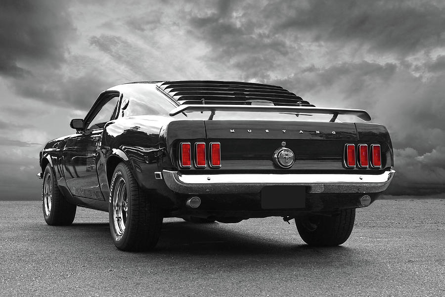 Rear Of The Year - 69 Mustang Photograph by Gill Billington