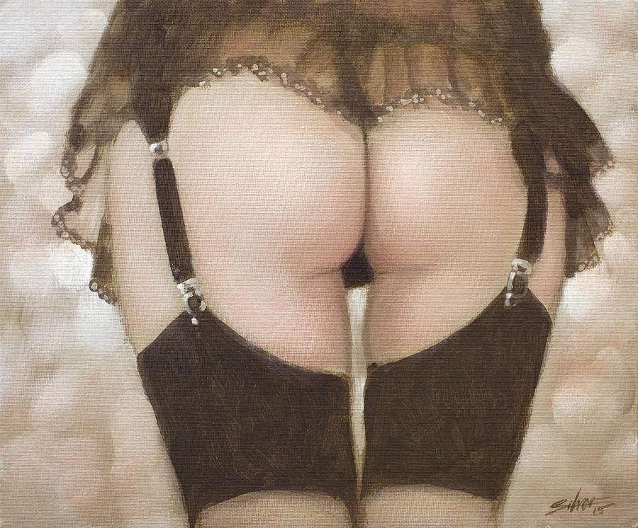 Rear view I Painting by John Silver