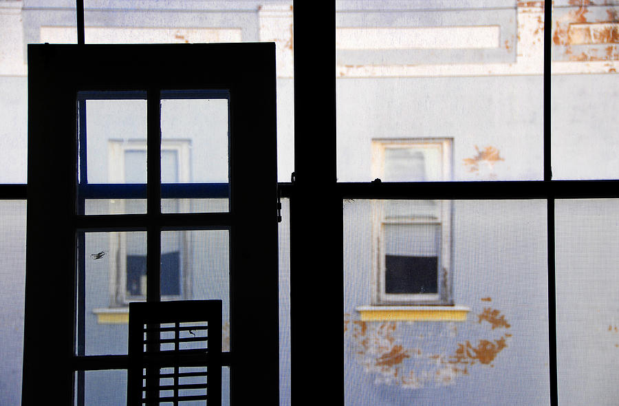 Architecture Photograph - Rear Window 3 by Skip Hunt