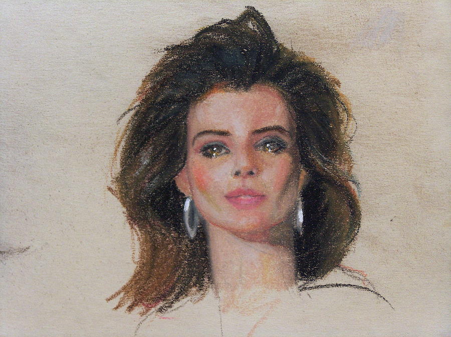 Portrait Painting - Rebecca by Greg Clibon