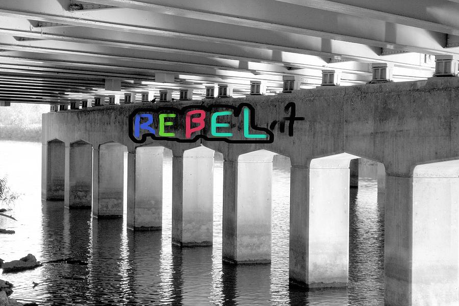 Rebel Bridge 2 Photograph by Laura Smith