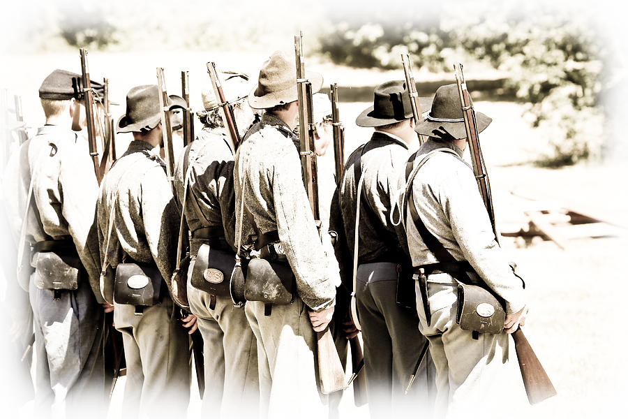 Rebel Soldiers Photograph by Athena Mckinzie