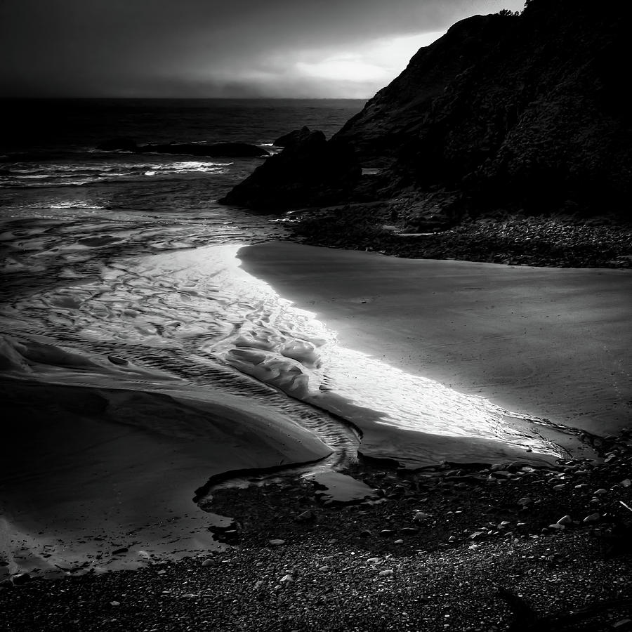 Receding Tide Photograph by David Patterson