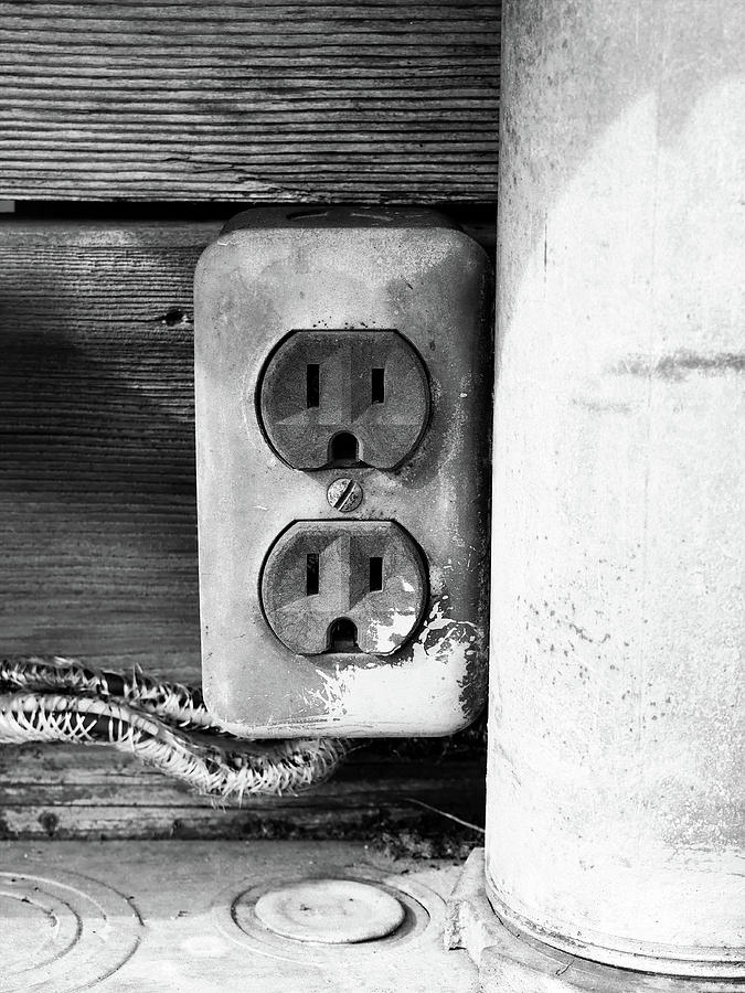 Receptacle Photograph - Receptacle by Tom Druin