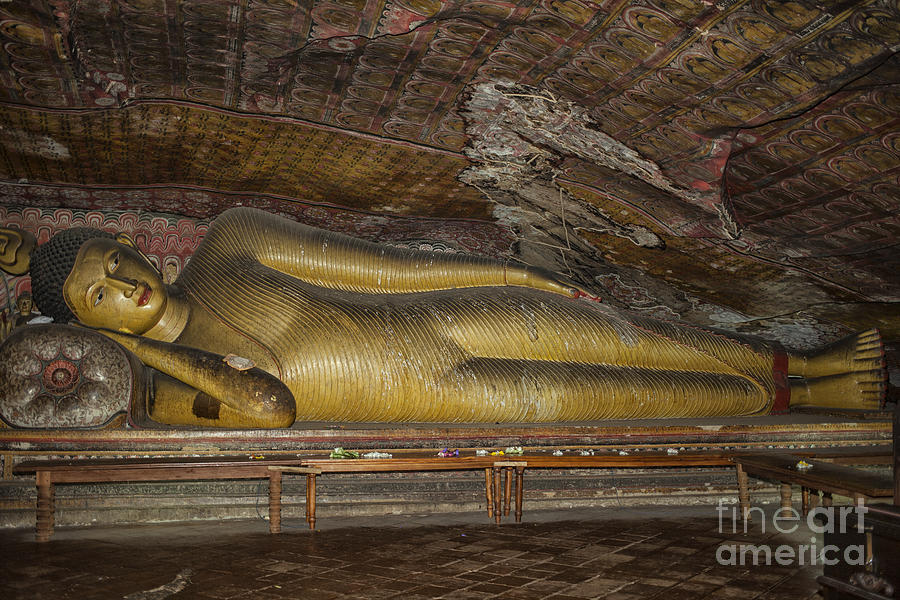 Reclining buddah Photograph by Patricia Hofmeester