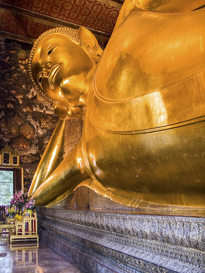 Reclining Buddha Photograph by Sally Weigand