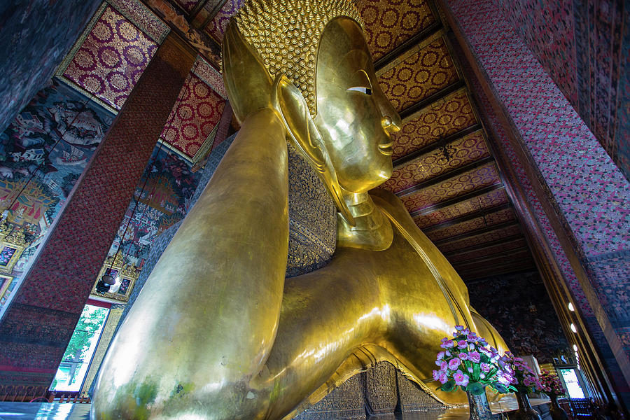 Reclining Buddha Photograph by Stephen Stookey