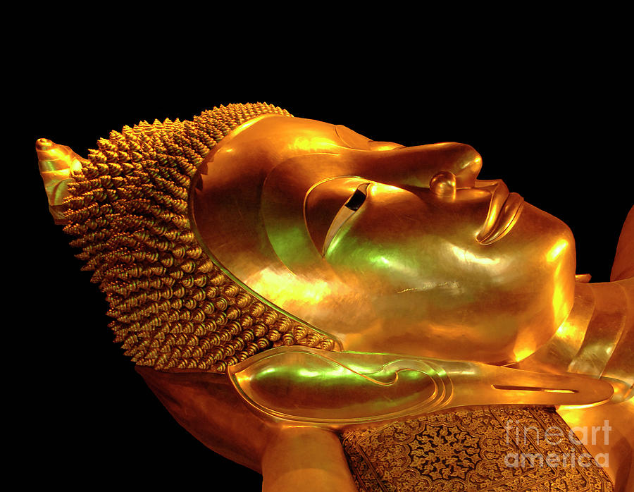 Reclining Buddha Thailand 1 Photograph by Bob Christopher