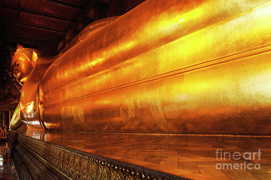 Reclining Buddha Thailand 4 Photograph by Bob Christopher