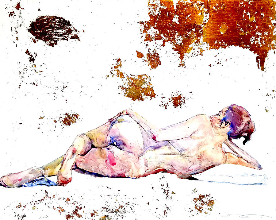 Queen In Gold II by Elisha Dasenbrock Queen In Gold II by Elisha Dasenbrock