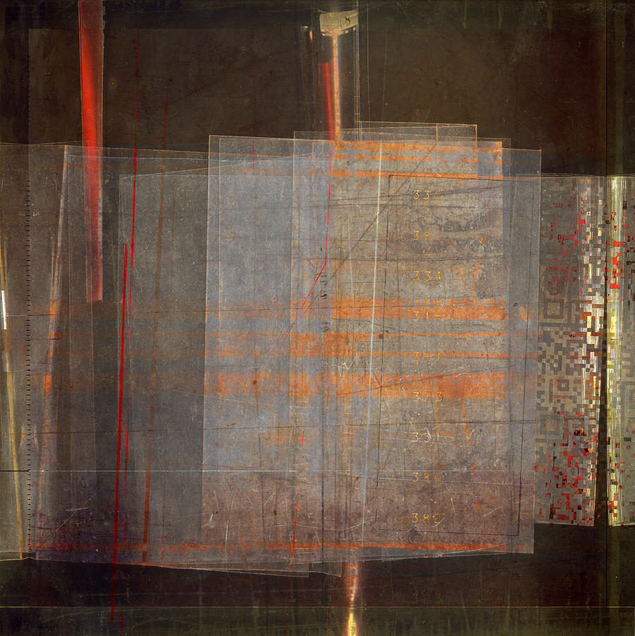 Abstract Digital Art - Recode 1.7 by Sasa Naumovic
