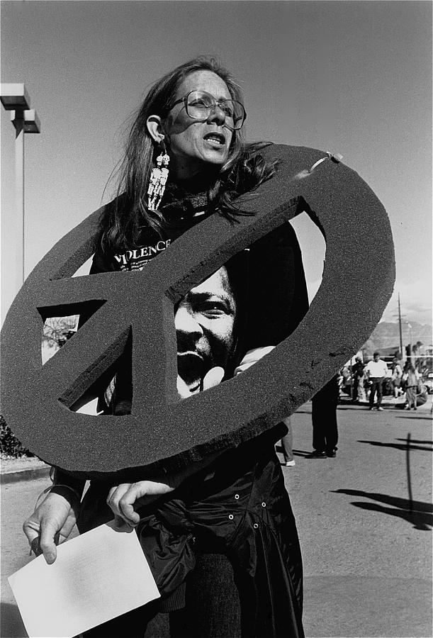 Recognize Martin Luther King day march 2 Tucson Arizona 1987 Photograph by David Lee Guss