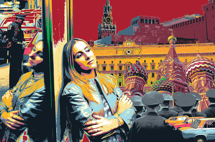 Moscow Mixed Media - Reconstruction by Shay Culligan