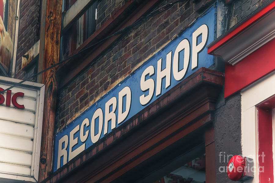 Record Shop Photograph by Marina McLain