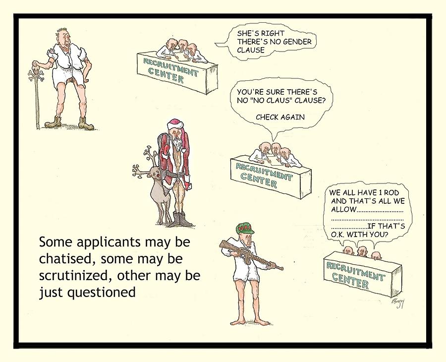 Recruitment  Drawing by R  Allen Swezey
