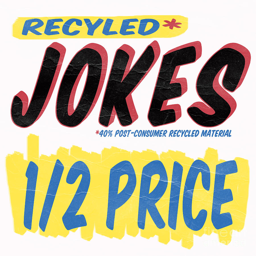 Recycled Jokes Supermarket Series Photograph by Edward Fielding