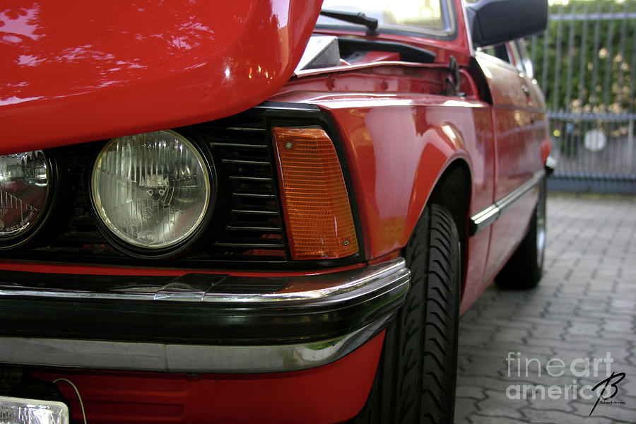 Red 323i BMW Photograph by Balanced Art