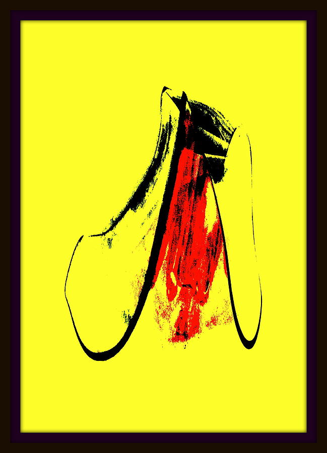 Red and Yellow Digital Art by Mary Russell