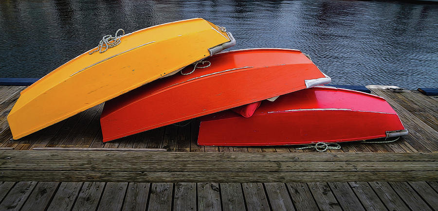Red and Yellow Photograph by Marzena Grabczynska Lorenc