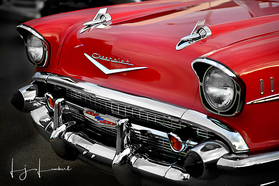 Red Antique Chevrolet Photograph by Lisa Lambert-Shank