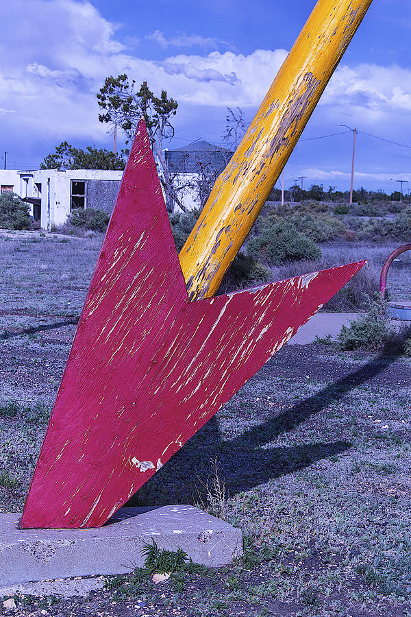Red Arrow Head Photograph by Garry Gay