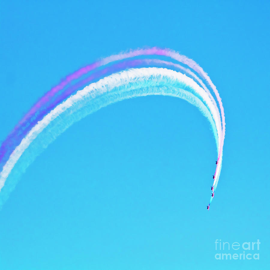 Red Arrow Rainbow Photograph by Terri Waters