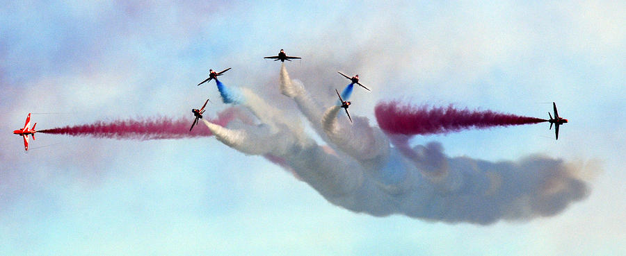 Red Arrows Photograph