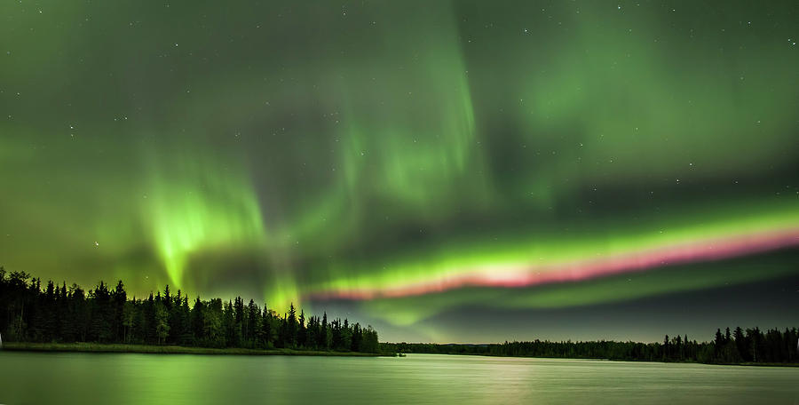 Red Aurora by Ronald Lafleur Red Aurora by Ronald Lafleur