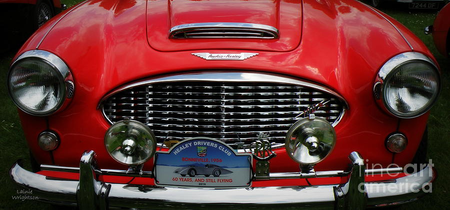 Red Austin Healey Photograph by Lainie Wrightson