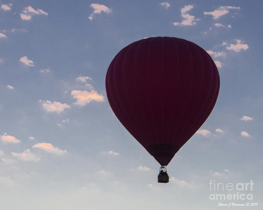 Red Balloon Photograph by Steven Natanson