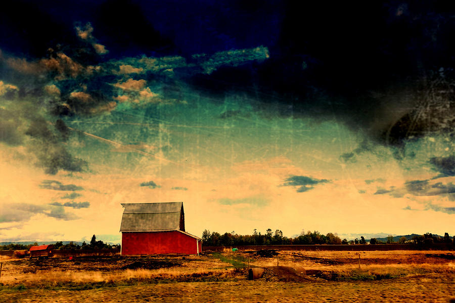 Red Barn Photograph by Bonnie Bruno
