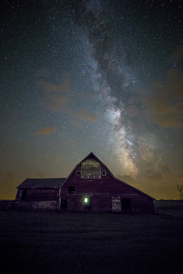 Red Barn Galaxy  Photograph by Aaron J Groen