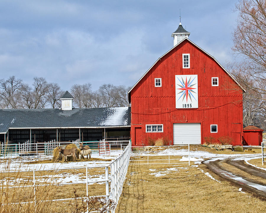 Red Barn Photograph by Kevin Anderson - Fine Art America