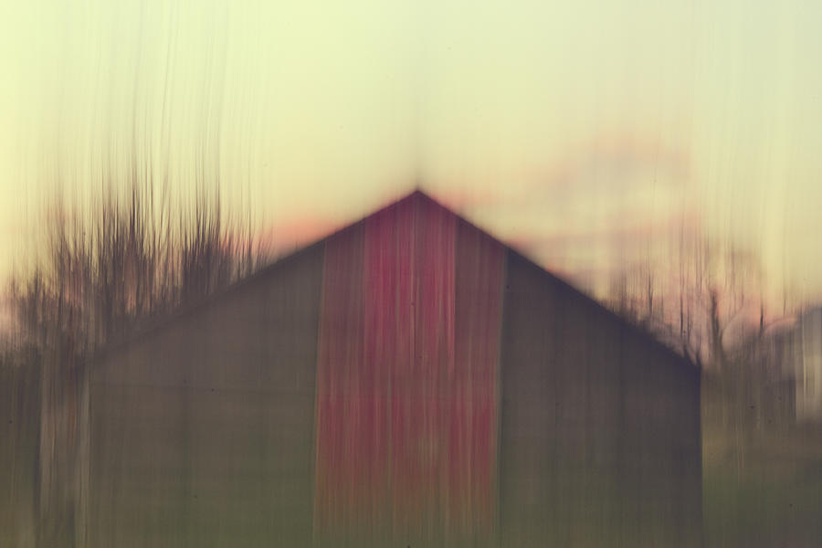Architecture Photograph - Red Barn by Olivia StClaire