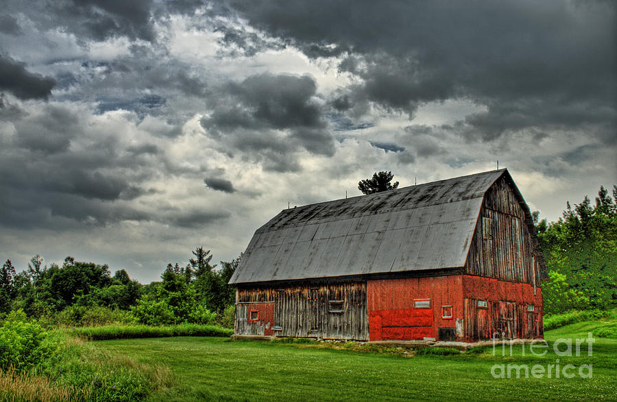 Red Barn Photograph By Tim Wilson