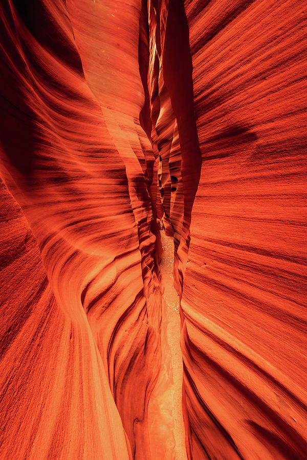 Abstract Photograph - Red Breaks by Wasatch Light