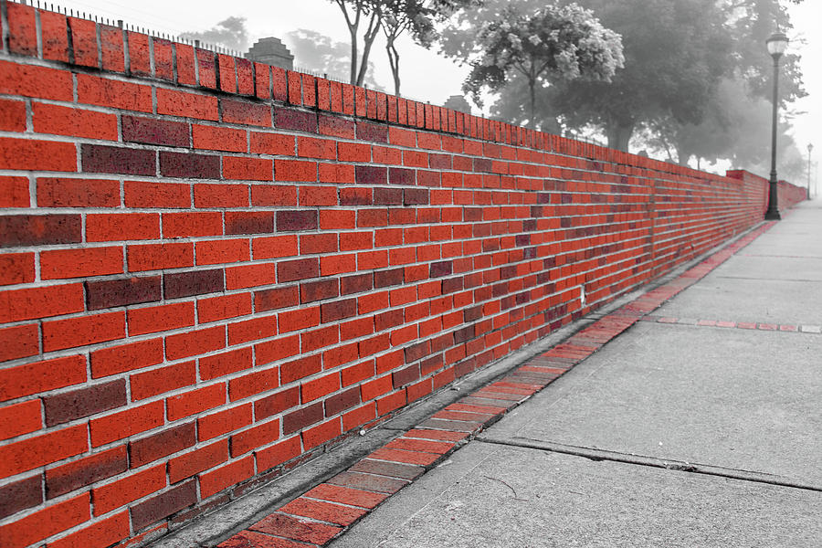 Red Brick Photograph by Doug Camara
