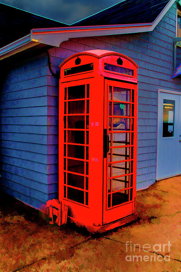 Red Call Box Photograph by Rick Bragan
