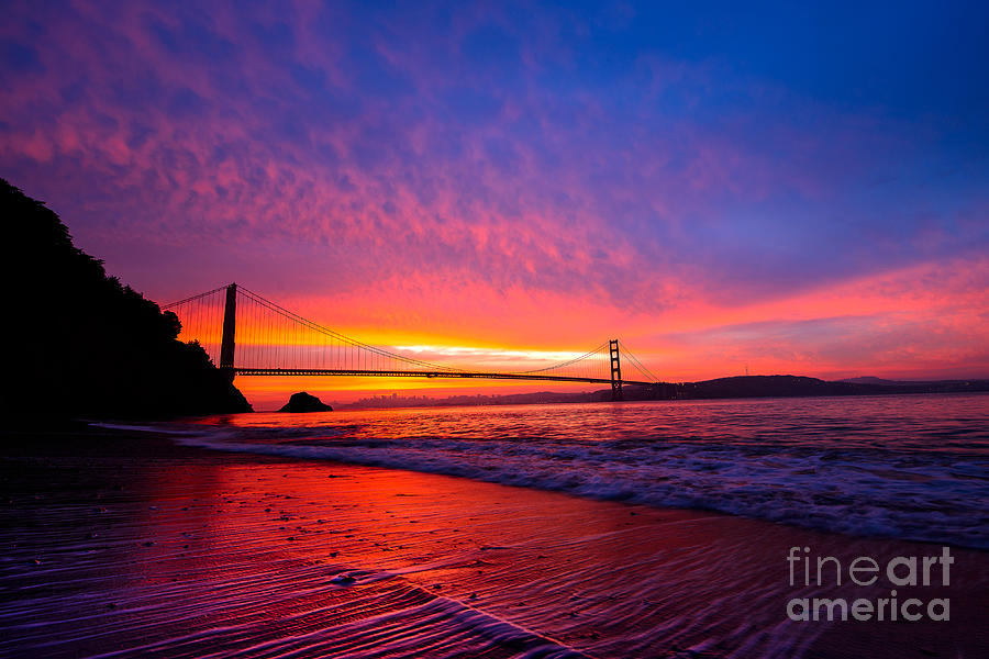 San Francisco Photograph - Red Canopy by Andy Wu