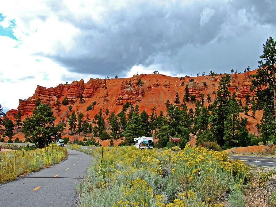 Red Canyon Biking and Hiking Trail in Dixie National Forest, Utah  Photograph by Ruth Hager