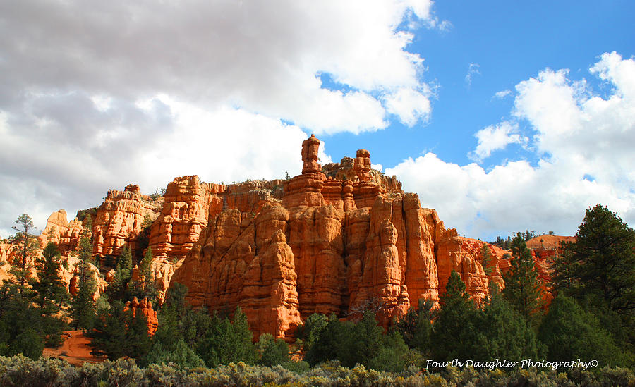 Red Canyon Bryce Canyon National Park Photograph by Diane Shirley