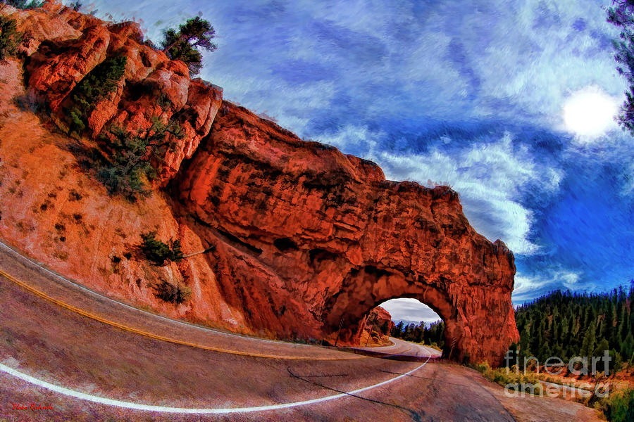 Red Canyon Tunnel Bryce Canyon Photograph by Blake Richards