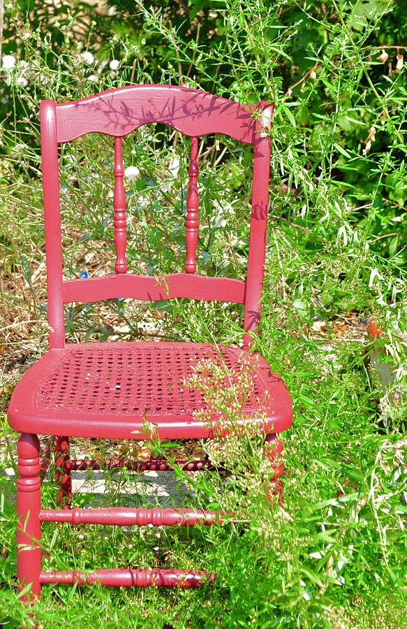 Red Chair Photograph by Caroline Stella