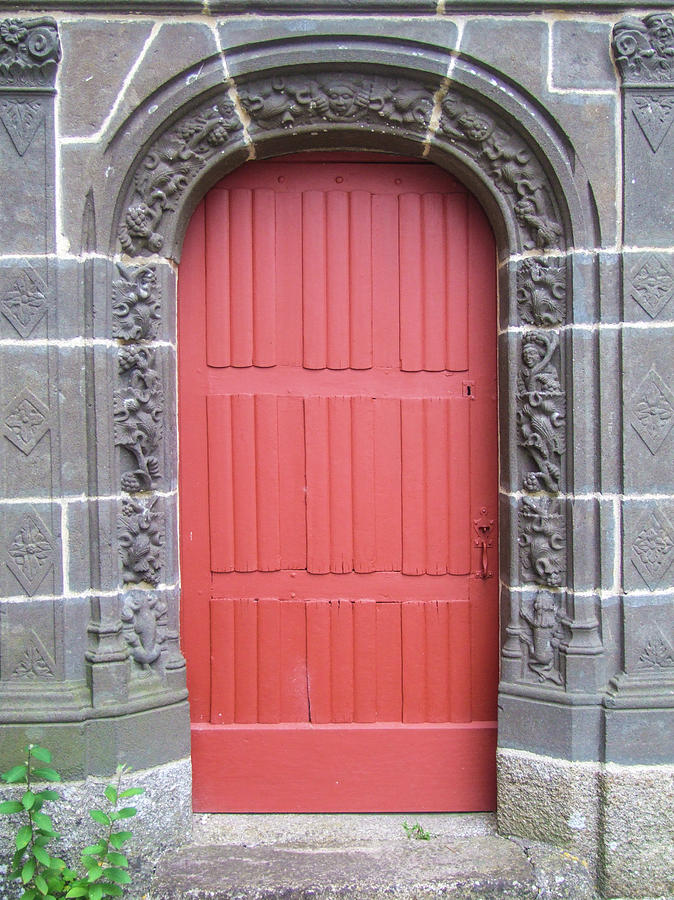 Red Church Door vi Photograph by Helen Jackson