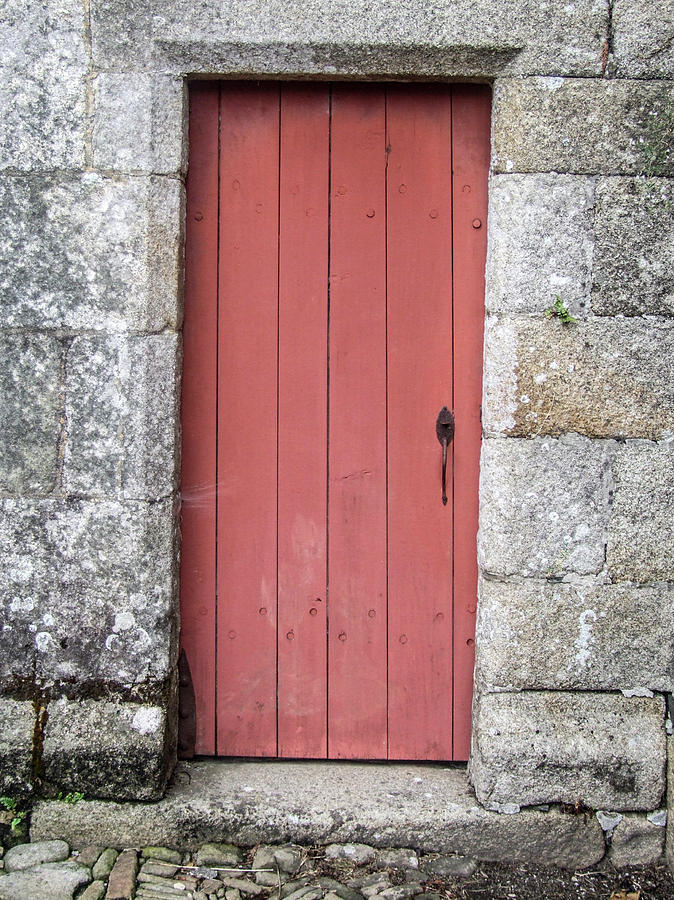 Red Church Door vii Photograph by Helen Jackson