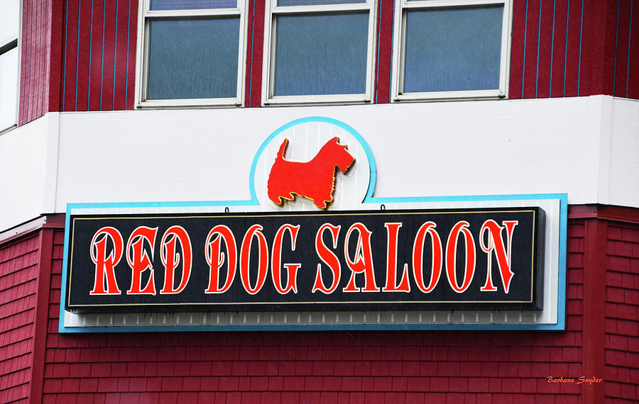 Red Dog Saloon Juneau Alaska Painting by Barbara Snyder