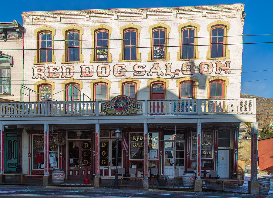 Red Dog Saloon Photograph by Marc Crumpler
