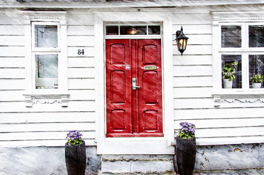 Red Door Photograph by Bill Howard