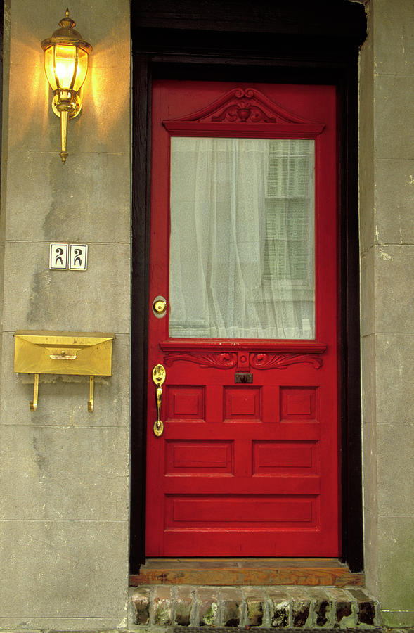 Red Door Photograph By Eggers Photography